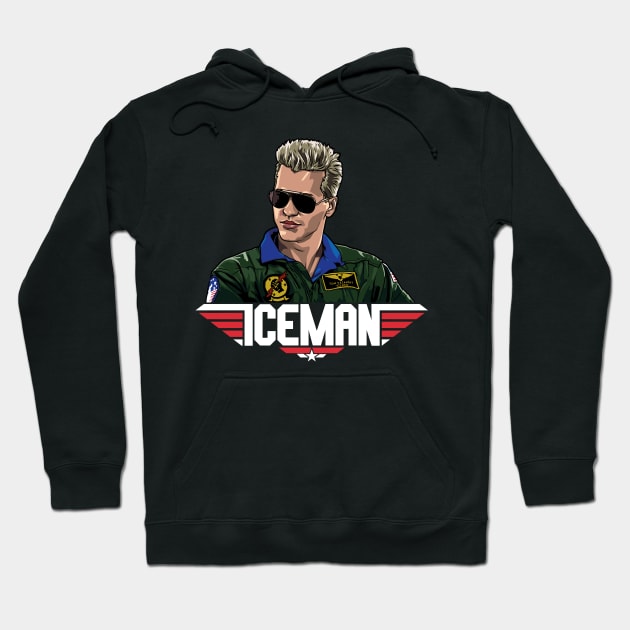 Iceman Val Kilmer Hoodie by RetroReview